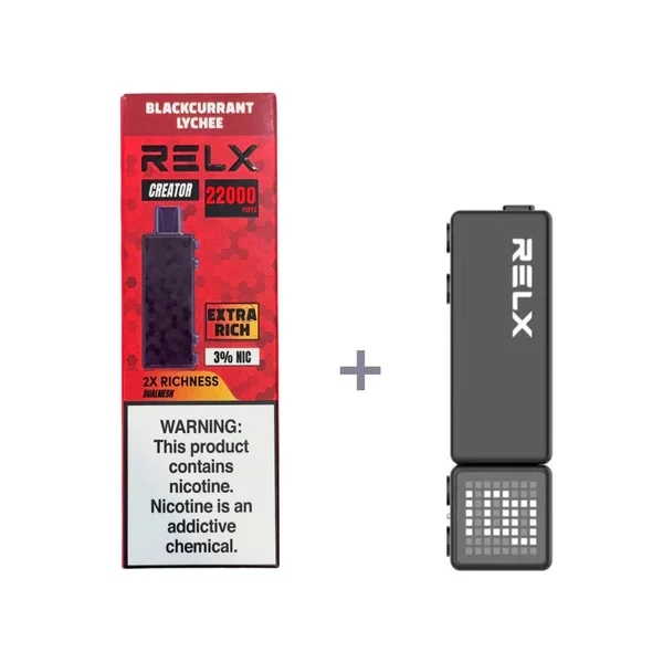 RELX Creator 22000 悅刻積木拋棄式電子煙|22000口大容量